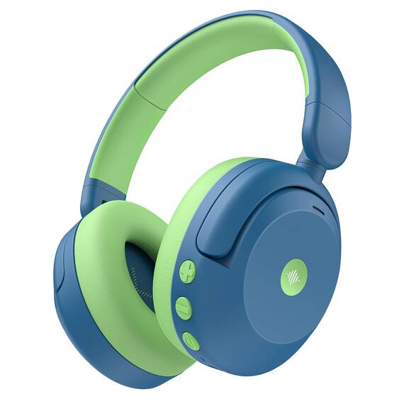 iClever Noise Cancelling Kopfhörer Kinder Bluetooth, 60H Spielzeit, 80dBA Sichere Lautstärke, Bequeme Passform, Bluetooth5.4, Preisgekrönte Kinder Kopfhörer AUX Kabel für Flugreisen