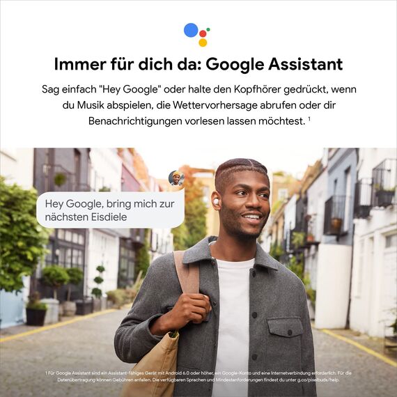 Google Pixel Buds A-Series – Kabellose Kopfhörer, Dark Olive