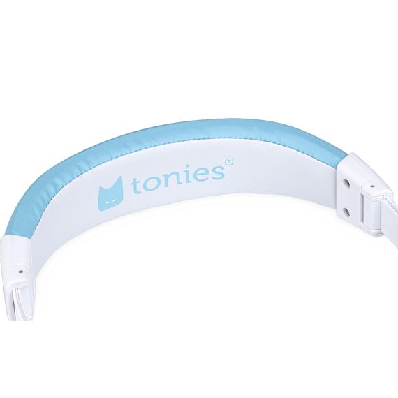 tonies-Lauscher – verstellbare & Faltbare Kinder Kopfhörer mit Lautstärkebegrenzung, Over Ear Kopfhörer mit Kabel und gepolsterten Kopfbügeln, Hellblau