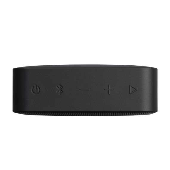 JBL GO Essential 2, tragbarer Bluetooth-Lautsprecher mit Original JBL Pro Sound, bis zu 5 Stunden Akkulaufzeit, mit IP67 wasserdichtem Design, Schwarz