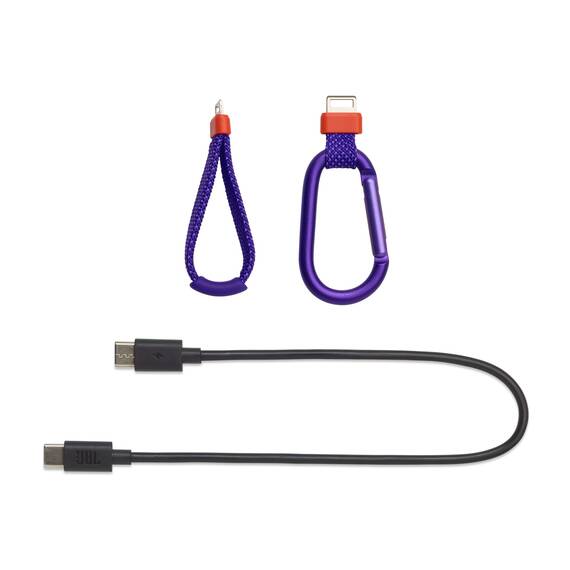 JBL Flip 7, kabelloser tragbarer Bluetooth-Lautsprecher, 16 Stunden Akkulaufzeit, IP68 wasserdicht, Staub- und stoßfest, JBL Pro Sound mit AI Boost, Auracast Multi-Speaker-Verbindung, Violett