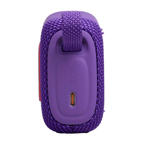 JBL GO 5 Ultra‑tragbarer Bluetooth‑Lautsprecher mit großem JBL Pro Sound und kräftigem Bass, AirTouch‑Pairing, wasserdichtes Design, 10 Stunden Wiedergabezeit, Lila