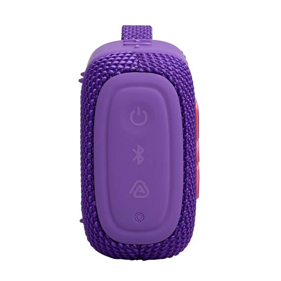 JBL GO 5 Ultra‑tragbarer Bluetooth‑Lautsprecher mit großem JBL Pro Sound und kräftigem Bass, AirTouch‑Pairing, wasserdichtes Design, 10 Stunden Wiedergabezeit, Lila