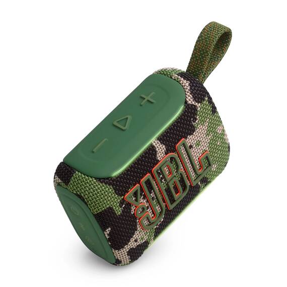 JBL GO 5 Ultra‑tragbarer Bluetooth‑Lautsprecher mit großem JBL Pro Sound und kräftigem Bass, AirTouch‑Pairing, wasserdichtes Design, 10 Stunden Wiedergabezeit, Camouflage