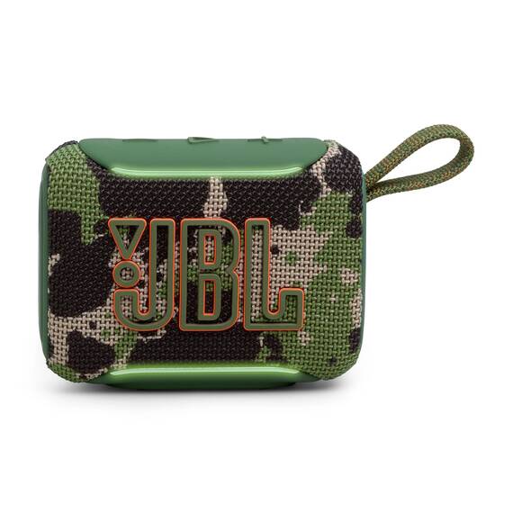 JBL GO 5 Ultra‑tragbarer Bluetooth‑Lautsprecher mit großem JBL Pro Sound und kräftigem Bass, AirTouch‑Pairing, wasserdichtes Design, 10 Stunden Wiedergabezeit, Camouflage