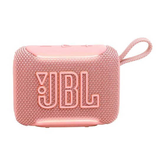 JBL GO 5 Ultra‑tragbarer Bluetooth‑Lautsprecher mit großem JBL Pro Sound und kräftigem Bass, AirTouch‑Pairing, wasserdichtes Design, 10 Stunden Wiedergabezeit, Rosa
