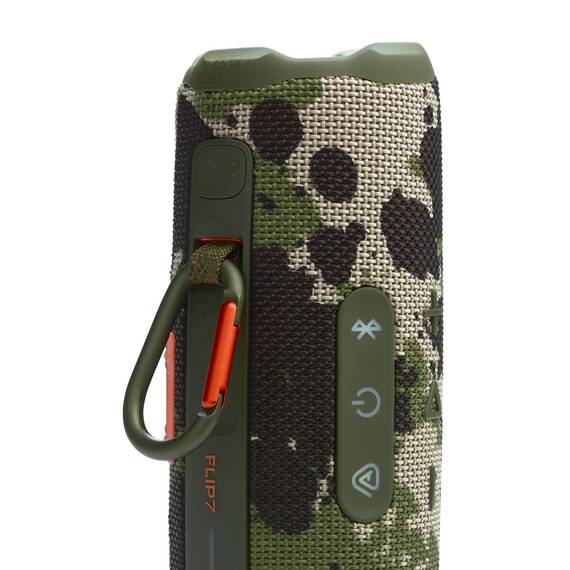 JBL Flip 7, kabelloser tragbarer Bluetooth-Lautsprecher, 16 Stunden Akkulaufzeit, IP68 wasserdicht, Staub- und stoßfest, JBL Pro Sound mit AI Boost, Auracast Multi-Speaker-Verbindung, Squad