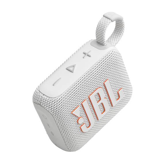 JBL Go 4 - Grau – Tragbare Bluetooth-Lautsprecher-Box mit JBL Pro Sound, tiefem Bass und Playtime-Boost-Funktion – Wasserfest und staubfest – 7 h Laufzeit