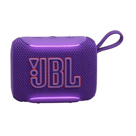 JBL GO 5 Ultra‑tragbarer Bluetooth‑Lautsprecher mit großem JBL Pro Sound und kräftigem Bass, AirTouch‑Pairing, wasserdichtes Design, 10 Stunden Wiedergabezeit, Lila