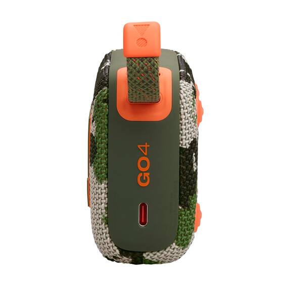 JBL Go 4 in Camouflage – Tragbare Bluetooth-Lautsprecher-Box mit JBL Pro Sound, tiefem Bass und Playtime-Boost-Funktion – Wasserfest und staubfest – 7 h Laufzeit