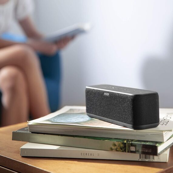 Anker SoundCore Boost Bluetooth Lautsprecher, BassUp Technologie, IPX7 Wasserschutz, 12 Std Akku, 20m Reichweite, Duale Treiber, intensiver Bass, EQ