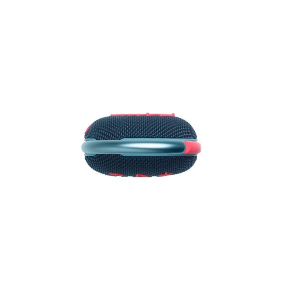 JBL CLIP 4 Bluetooth Lautsprecher - Blau-Pink – Wasserdichte, tragbare Musikbox mit praktischem Karabiner – Bis zu 10 Stunden kabelloses Musik Streaming