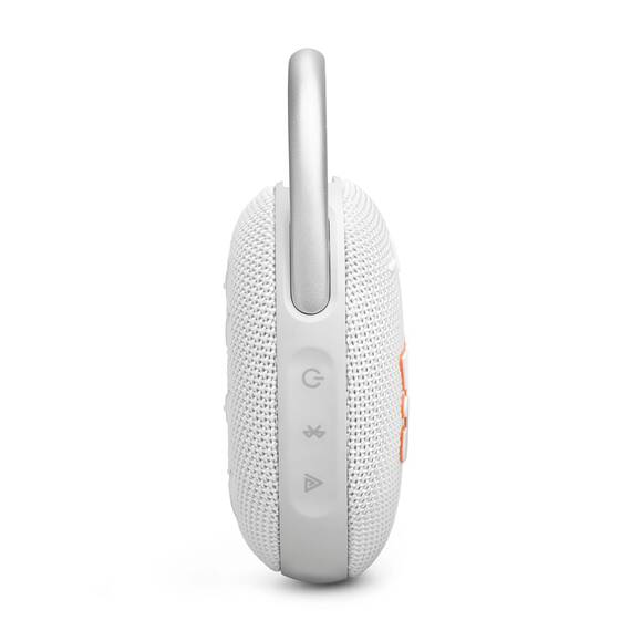 JBL Clip 5 - Grau – Tragbare Bluetooth-Lautsprecher-Box mit JBL Pro Sound, tiefem Bass und Playtime-Boost-Funktion – Wasserfest und staubfest – 12 h Laufzeit