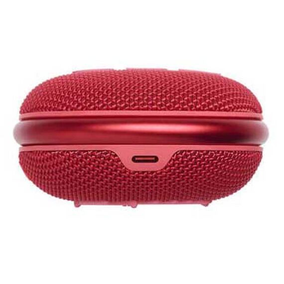 JBL CLIP 4 Bluetooth Lautsprecher in Rot – Wasserdichte, tragbare Musikbox mit praktischem Karabiner – Bis zu 10 Stunden kabelloses Musik Streaming