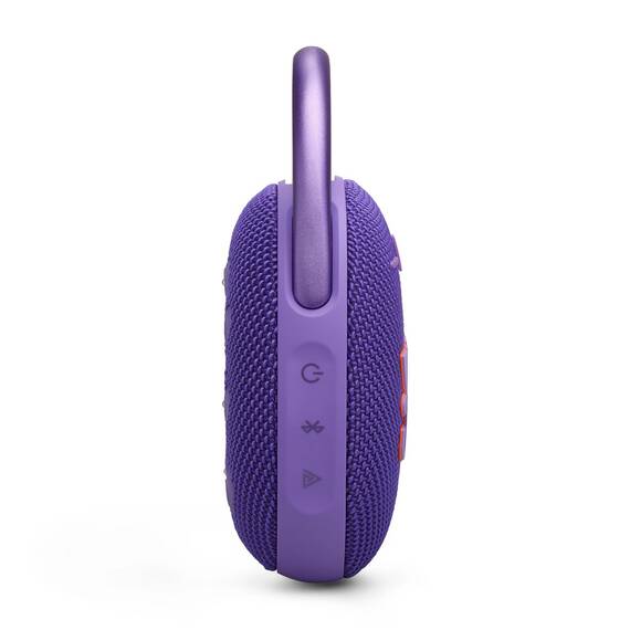 JBL Clip 5 - Lila – Tragbare Bluetooth-Lautsprecher-Box mit JBL Pro Sound, tiefem Bass und Playtime-Boost-Funktion – Wasserfest und staubfest – 12 h Laufzeit
