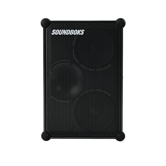 SOUNDBOKS 4 - Bluetooth Performance Speaker - USB-C-Aufladung Akku - Lautester Party Lautsprecher mit 40 Stunden Akku - Kabelloser und tragbarer Lautsprecher - Designed in Dänemark - 126dB (Schwarz)
