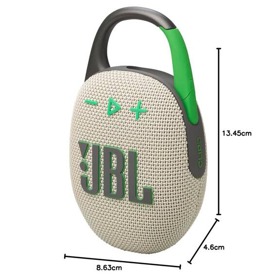 Clip5, Bluetooth Lautsprecher, IP67, Sand Beige