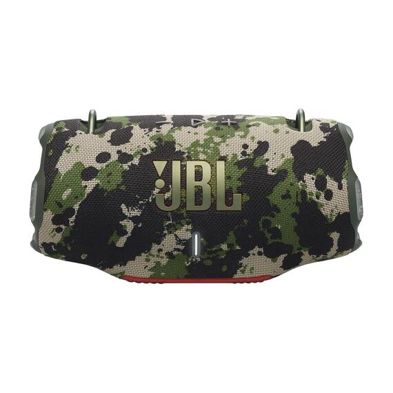 JBL Xtreme 4 Musikbox in Camouflage – Tragbare Bluetooth-Lautsprecher-Box mit tiefem Bass, KI-Sound-Boost und integrierter Powerbank – Wasserfest und staubfest – 24 Laufzeit