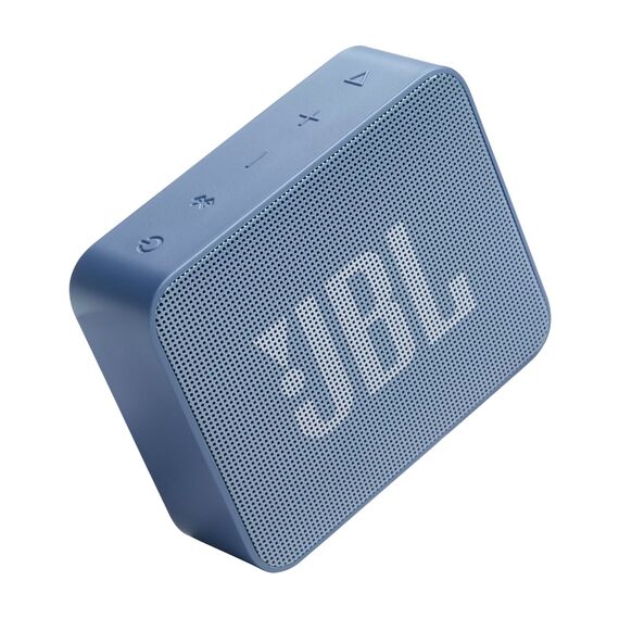 JBL GO Essential 2, tragbarer Bluetooth-Lautsprecher mit Original JBL Pro Sound, bis zu 5 Stunden Akkulaufzeit, mit IP67 wasserdichtem Design, Blau