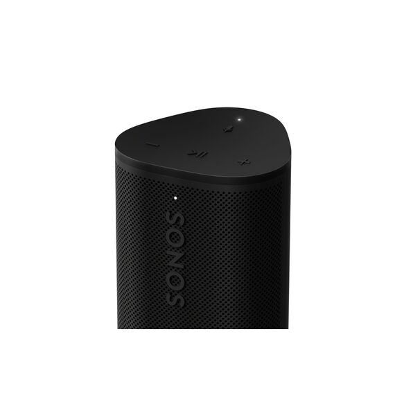 Sonos Roam 2 Extrem kompakter, mobiler WLAN Speaker - Wasserdicht - 10 Stunden Akkulaufzeit - Schwarz