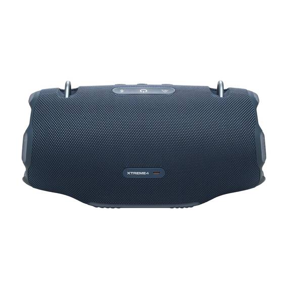 JBL Xtreme 4 Musikbox in Blau – Tragbare Bluetooth-Lautsprecher-Box mit tiefem Bass, KI-Sound-Boost und integrierter Powerbank – Wasserfest und staubfest – 24 Laufzeit