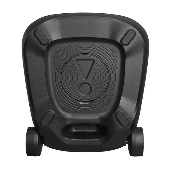 JBL Partybox Stage 320 in Schwarz – Tragbare Bluetooth-Lautsprecher-Box mit JBL Pro Sound, Lichtshow, KI-Sound-Boost, Rollen und Teleskopgriff – 18 h Laufzeit