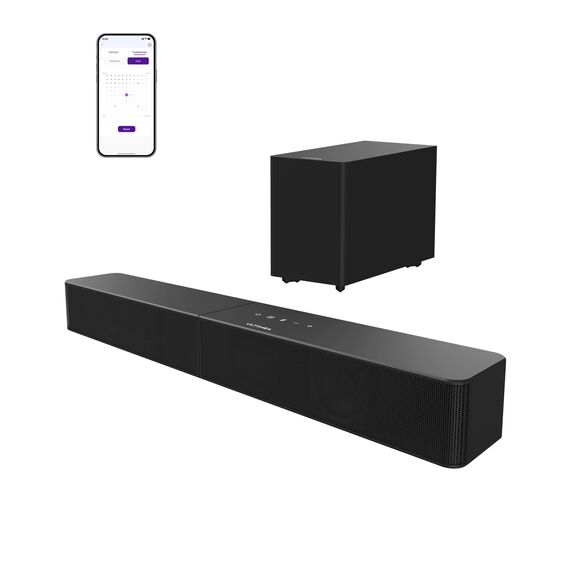 ULTIMEA Soundbar mit kabellosem Subwoofer, VoiceMX & BassMX, App-Steuerung, Bluetooth 6.0, 2.1ch Soundbar für TV Geräte, Einstellbarer Bass, HDMI, Optisch, Poseidon M30, 2026