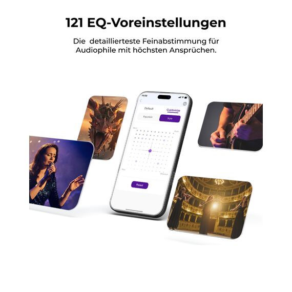 ULTIMEA 7.1-Kanal Surround Sound System mit Subwoofer, 4 Surround-Lautsprechern, mit Dolby Atmos, VoiceMX, BassMX, 420 W, Soundbar für TV-Geräte, HDMI eARC, App-Steuerung, Aura A60 Pro, Modell 2026