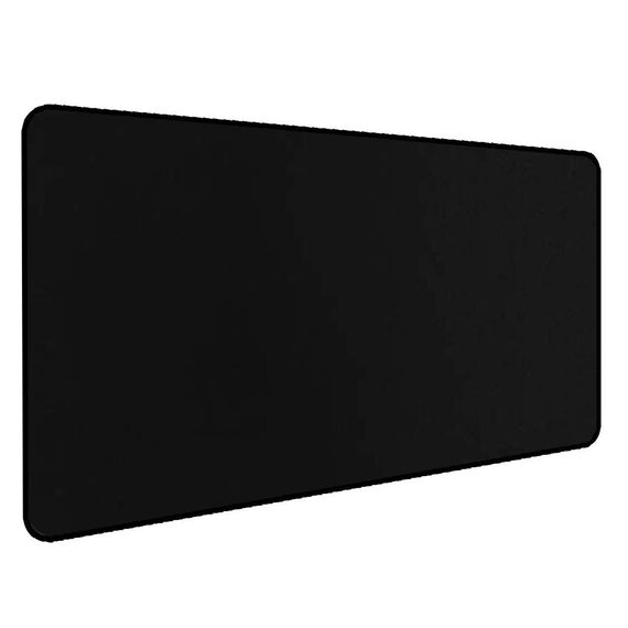 HIHUHEN mauspad/Gaming Mauspad 600 x 300 x 3mm/ XL Mousepad/Tischunterlage Large Size/Verbessert Präzision und Geschwindigkeit(60x30 Black001)