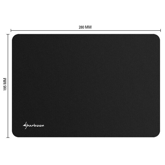 Sharkoon 1337 M Gaming Mouse Mat schwarz