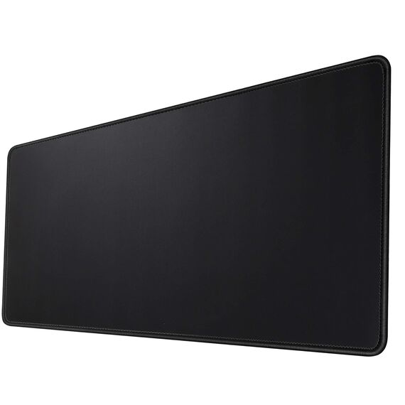 HIHUHEN mauspad/Gaming Mauspad 600 x 300 x 3mm/ XL Mousepad/Tischunterlage Large Size/Verbessert Präzision und Geschwindigkeit(60x30 Black001)