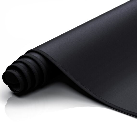 TITANWOLF - XXL Speed Gaming Mauspad Titanwolf Schwarz 900 x 400mm - XXL Mousepad - Tischunterlage Large Size - verbessert Präzision und Geschwindigkeit