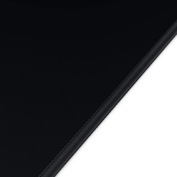 CSL - Übergröße Mauspad Gaming 1200x600mm - XXXL Mousepad groß mit Motiv - Tischunterlage Large Size - verbessert Präzision und Geschwindigkeit - XXL komplett Schwarz