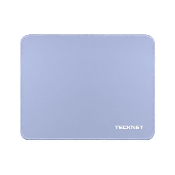 TECKNET Mauspad, 280 x 210 mm Gaming Mousepad mit Wasserdicht und Rutschfester Gummi für PC-Büro, Arbeit, Gaming, Studium, Laptop, Computer, Zuhause-grau Blau