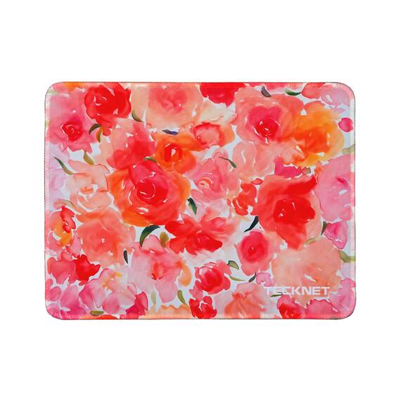 TECKNET Mauspad, 28 x 21 cm Gaming Mousepad mit Wasserdicht und Rutschfester Gummi für PC-Büro, Arbeit, Gaming, Studium, Laptop, Computer, Zuhause