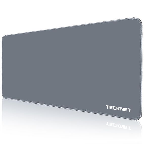 TECKNET Mauspad XXL Speed Gaming, 900x400 mm Schreibtischunterlage, Gamer Mouse Pad, Wasserdicht Mousepad, Spezielle Oberfläche Verbessert Präzision und Geschwindigkeit, rutschfeste Gummibasis