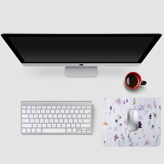 Mousepad Gaming Office Mauspad mit Designs 24 x 20 x 0,3 cm für Computer, Laptop (F02)
