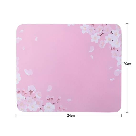 Mousepad Gaming Office Mauspad mit Designs 24 x 20 x 0,3 cm für Computer, Laptop (F01)
