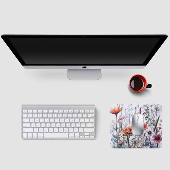 Mousepad Gaming Office Mauspad mit Designs 24 x 20 x 0,3 cm für Computer, Laptop (F06)