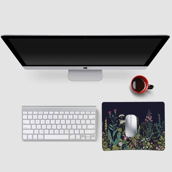 Mousepad Gaming Office Mauspad mit Designs 24 x 20 x 0,3 cm für Computer, Laptop (53111)