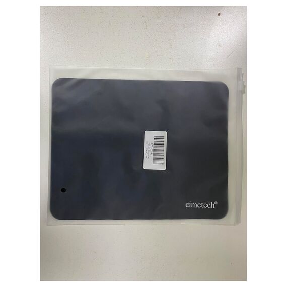 cimetech Komfortable Mauspad Spieloberfläche Superfeine Faser Glatte Seidensensoren Wischwaschbar für Laptop-Computer (Normal 2PCS, Black)