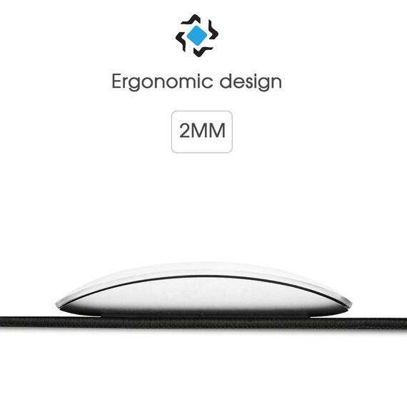 Sidorenko Gaming Mauspad XXL Grün - Großes Mousepad 350x260 mm - rutschfeste Schreibtischunterlage für Gaming und Büro - Fransenfreie Ränder - Präzises und langlebiges Large Mouse pad maxlvl