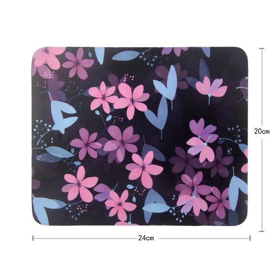 Mousepad Gaming Office Mauspad mit Designs 24 x 20 x 0,3 cm für Computer, Laptop (F03)