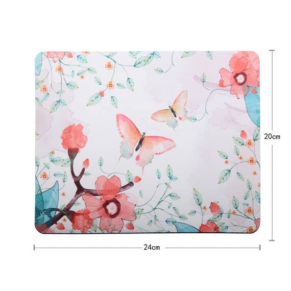Mousepad Gaming Office Mauspad mit Designs 24 x 20 x 0,3 cm für Computer, Laptop (4141)