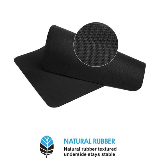 Sidorenko Gaming Mauspad XXL Grün - Großes Mousepad 350x260 mm - rutschfeste Schreibtischunterlage für Gaming und Büro - Fransenfreie Ränder - Präzises und langlebiges Large Mouse pad maxlvl