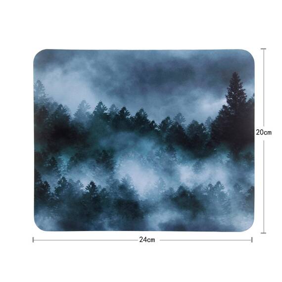 Mousepad Gaming Office Mauspad mit Designs 24 x 20 x 0,3 cm für Computer, Laptop (90673)