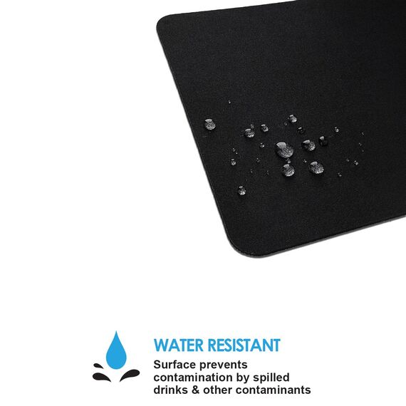 Sidorenko Gaming Mauspad XXL Grün - Großes Mousepad 350x260 mm - rutschfeste Schreibtischunterlage für Gaming und Büro - Fransenfreie Ränder - Präzises und langlebiges Large Mouse pad maxlvl