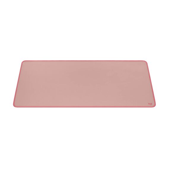 Logitech Desk Mat - Studio Series, Multifunktionale große Unterlage, Erweiterte Mausmatte, Anti-Rutsch-Gummiboden, Spritzwassergeschützt, Langlebig - Rosa