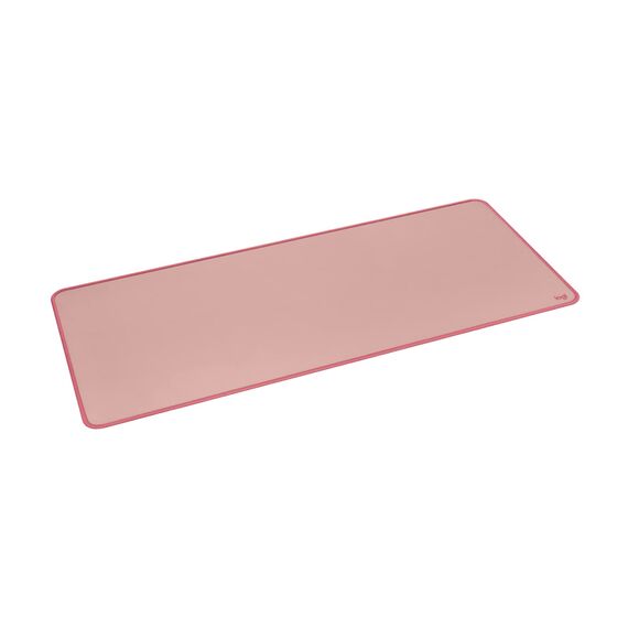 Logitech Desk Mat - Studio Series, Multifunktionale große Unterlage, Erweiterte Mausmatte, Anti-Rutsch-Gummiboden, Spritzwassergeschützt, Langlebig - Rosa