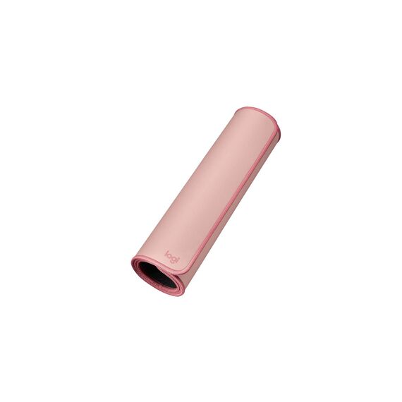 Logitech Desk Mat - Studio Series, Multifunktionale große Unterlage, Erweiterte Mausmatte, Anti-Rutsch-Gummiboden, Spritzwassergeschützt, Langlebig - Rosa